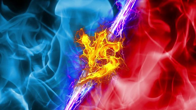versus battle fire match background 