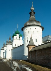 Fototapeta na wymiar View Of The Rostov Kremlin