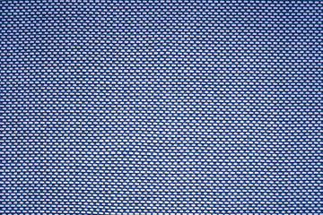 Cloth blue pattern background on fabric made of small rectangles
