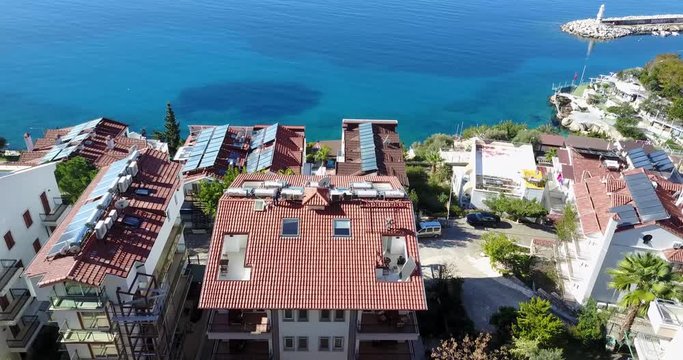Drone shooting of Antalya Kas and Kastellorizo