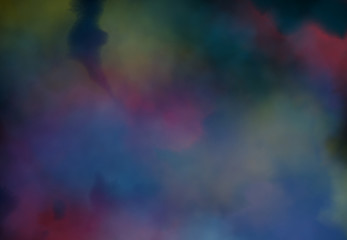 Abstract watercolor splatter brush digital art painting soft focus for texture background