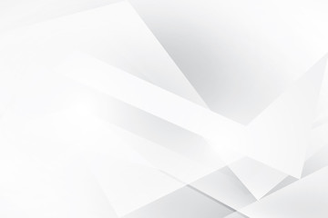Obraz premium Abstract geometric white and gray color background. Vector, illustration.