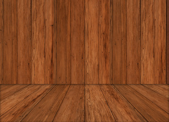 Woods board background. Painted wood wall for interior design background. Painted wood wall for interior design background. Product showcase empty room.Creative design 