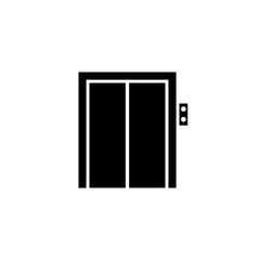 Elevator icon. raster flat illustration