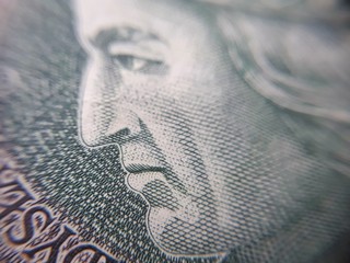 close up of pln bill