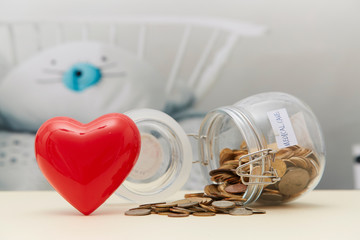 Medical savings in glass jars