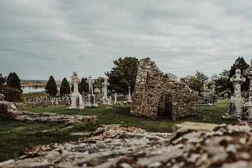 Irland Kloster Clonmacnoise