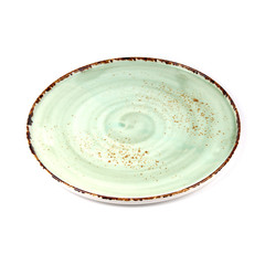 ceramic isolated plate dish tableware