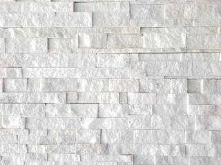 White stone wall closeup background