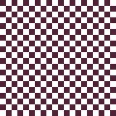 Fototapeta premium 市松模様 あずき色 S 2