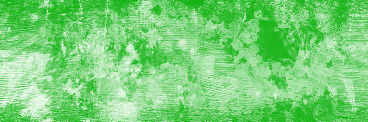 Panoramic green background with copy space. Green backdrop