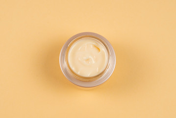 Face beauty cream. Skincare.