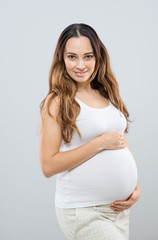 Pregnant Woman Belly. Pregnancy concept.