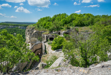 Fototapeta premium Chufut-Kale in the Crimea