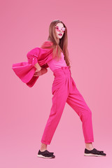 fashion model posing