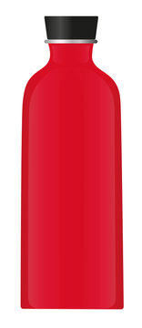 Red Water Bottle