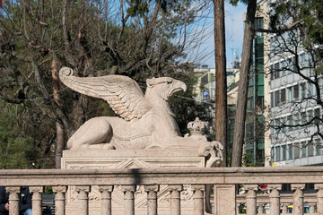 Geneva / switzerland - march 01 2020: Brunswick Monument