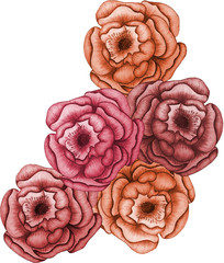  pattern background flower seamless tapestry drawing decoration ornament