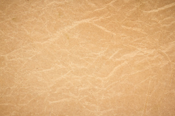 Brown wrinkle recycle paper background 