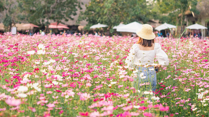 girl in the garden