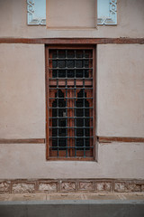 Fototapeta na wymiar Old window in historical Jeddah, over 500 years old