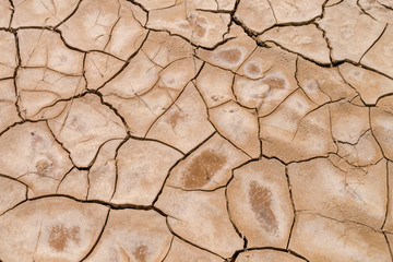 Sehr trockener Boden - Struktur - Bardenas Reales