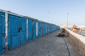 Am Hafen von Essaouira, Marokko