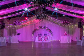 Main Table at a venue