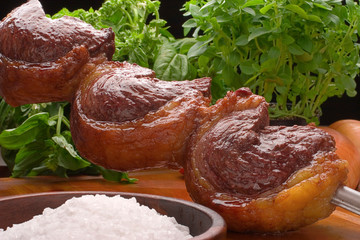 churrasco de picanha no espeto