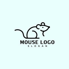 mouse line icon, outline vector sign, logo design download 