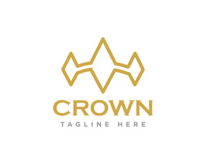 Crown Logo Icon Design Vector