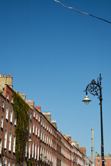 The Georgian area of Dublin, Ireland