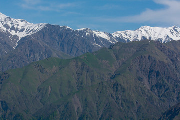 view of mountains