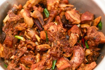 Delicious fried chicken
