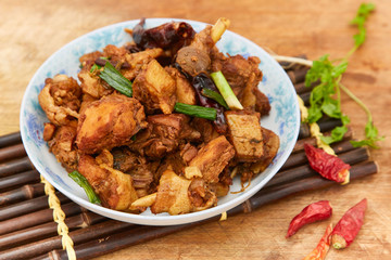 Delicious fried chicken