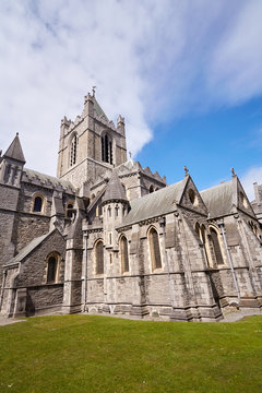 Christchurch Cathedral In Dublin City, Ireland