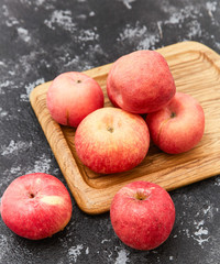 Fresh red apple