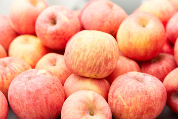 Fresh red apple