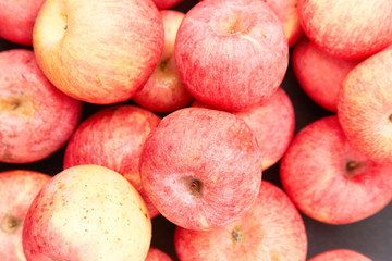 Fresh red apple