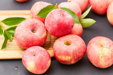 Fresh red apple