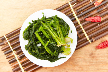 Pickled potherb mustard