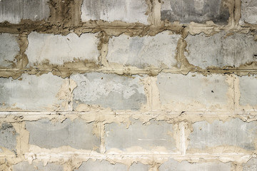 Background of a dried-up wall