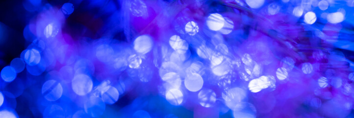 abstract blue background with bokeh bubbles