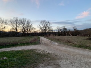 road in winter