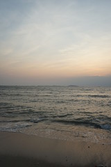 Fototapeta premium sunset on beach
