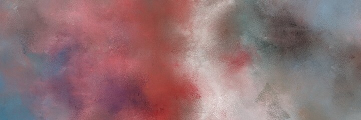 Fototapeta premium vintage painted art old horizontal background banner with old lavender, pastel gray and dark slate gray color