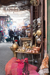 Im Souk von Marrakesch, Marokko