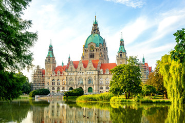 Neues Rathaus, Hannover, Deutschland 