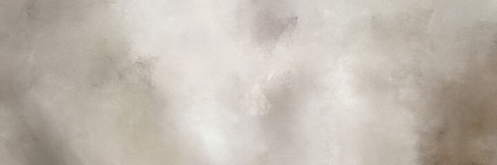 Obraz premium abstract old horizontal background header with silver, gray gray and pastel brown color