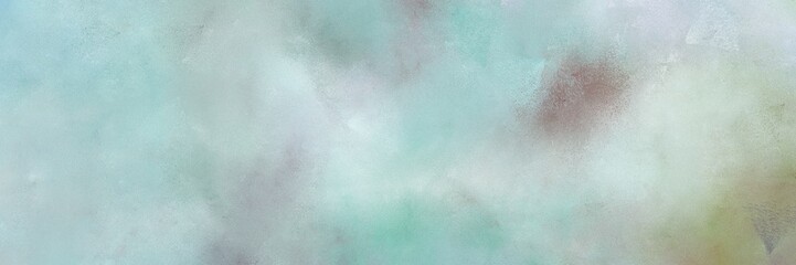 vintage painted art vintage horizontal banner background  with pastel blue, gray gray and dark gray color